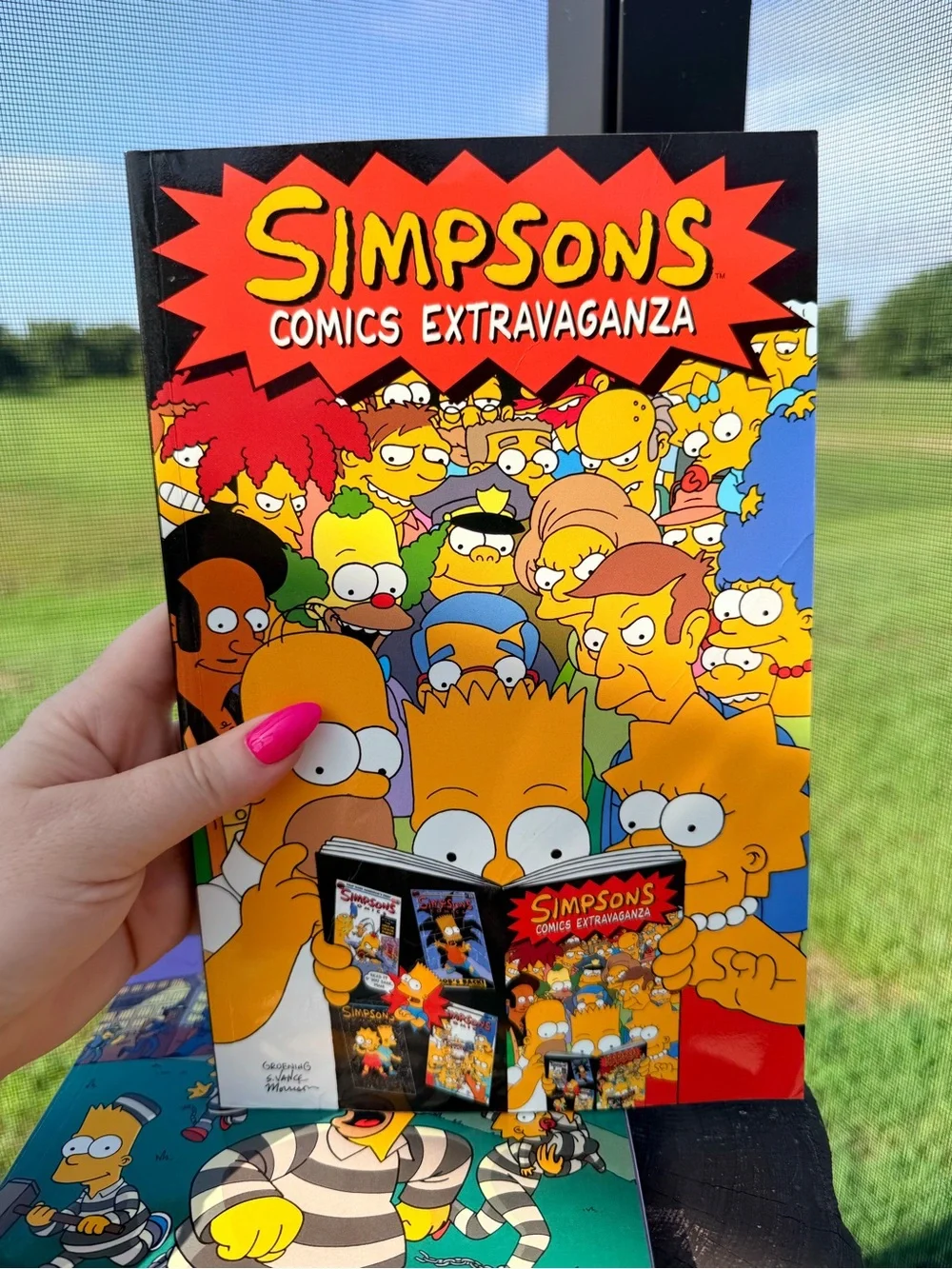 The Simpsons Comic Book Lot of 3 TPB Graphic Novels Treehouse Horror